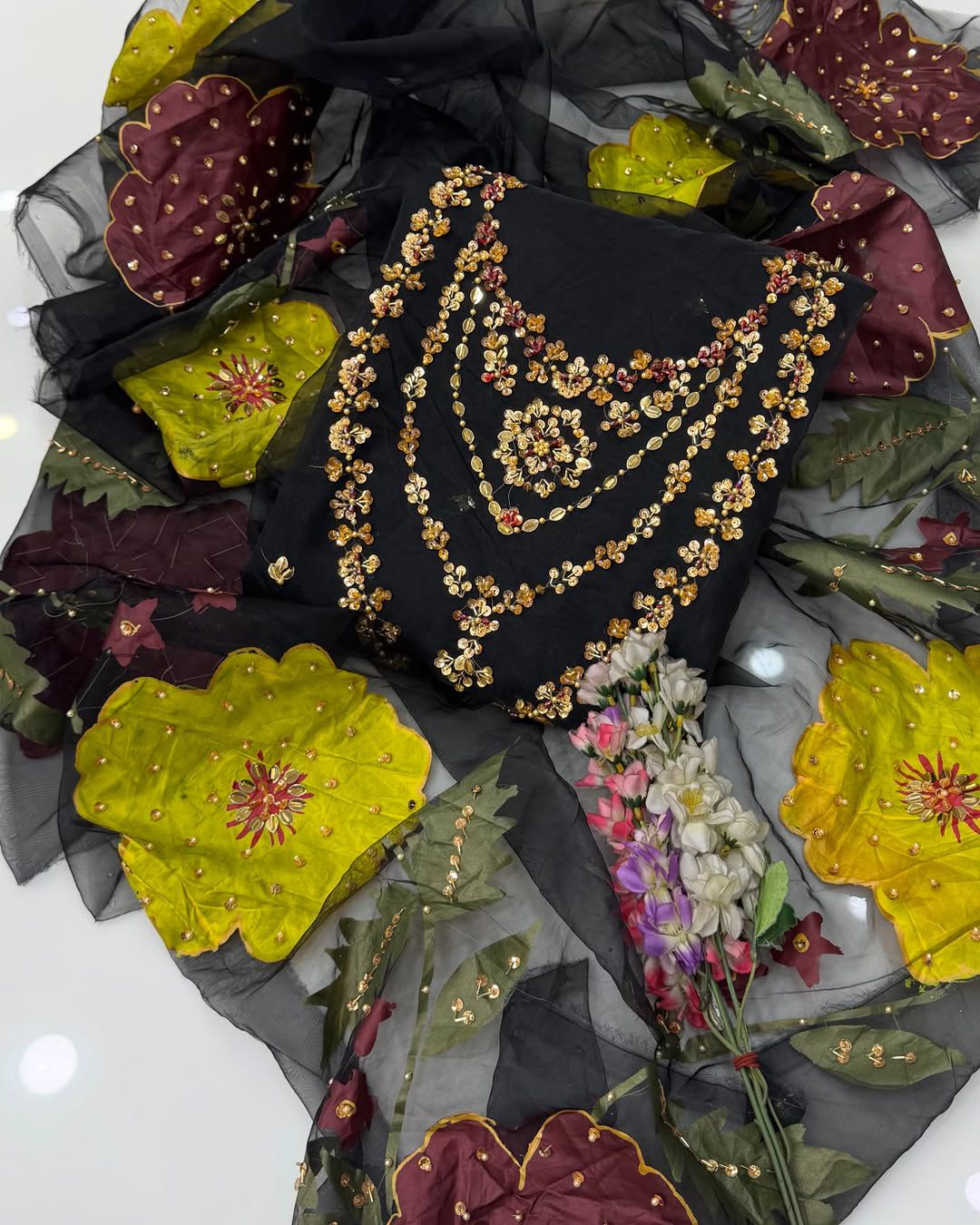 New Heavy Organza 2 Piece Collection*