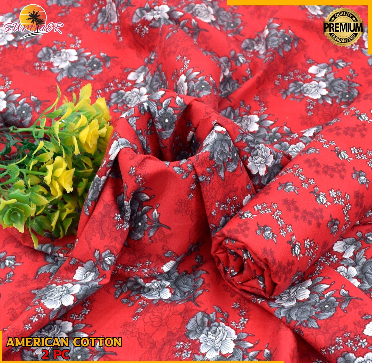 Digital Floral Printed 2 Piece Collection